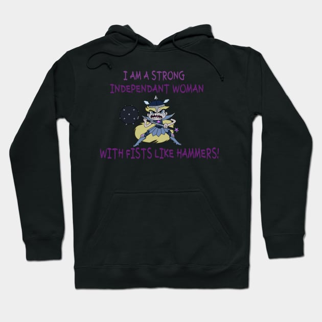 Star Butterfly: The Strong Independent Woman Hoodie by LunaHarker